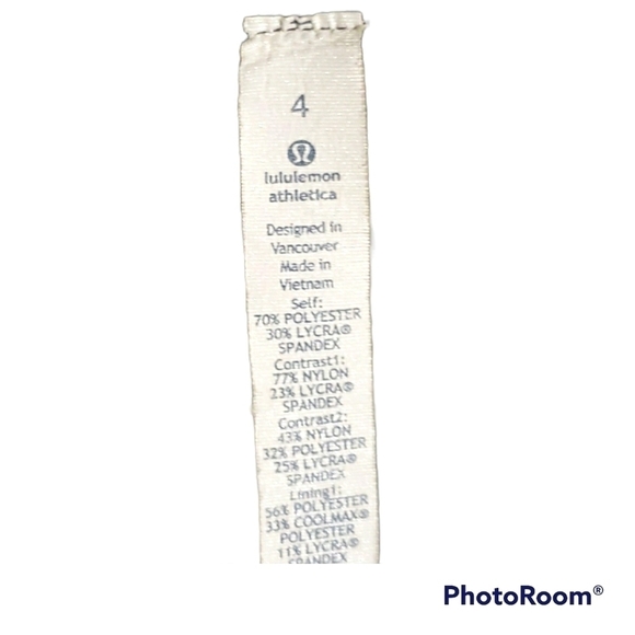 Rare Lululemon Athletica Fast And Free Mesh Crop Tight Size 4 - Picture 2 of 7